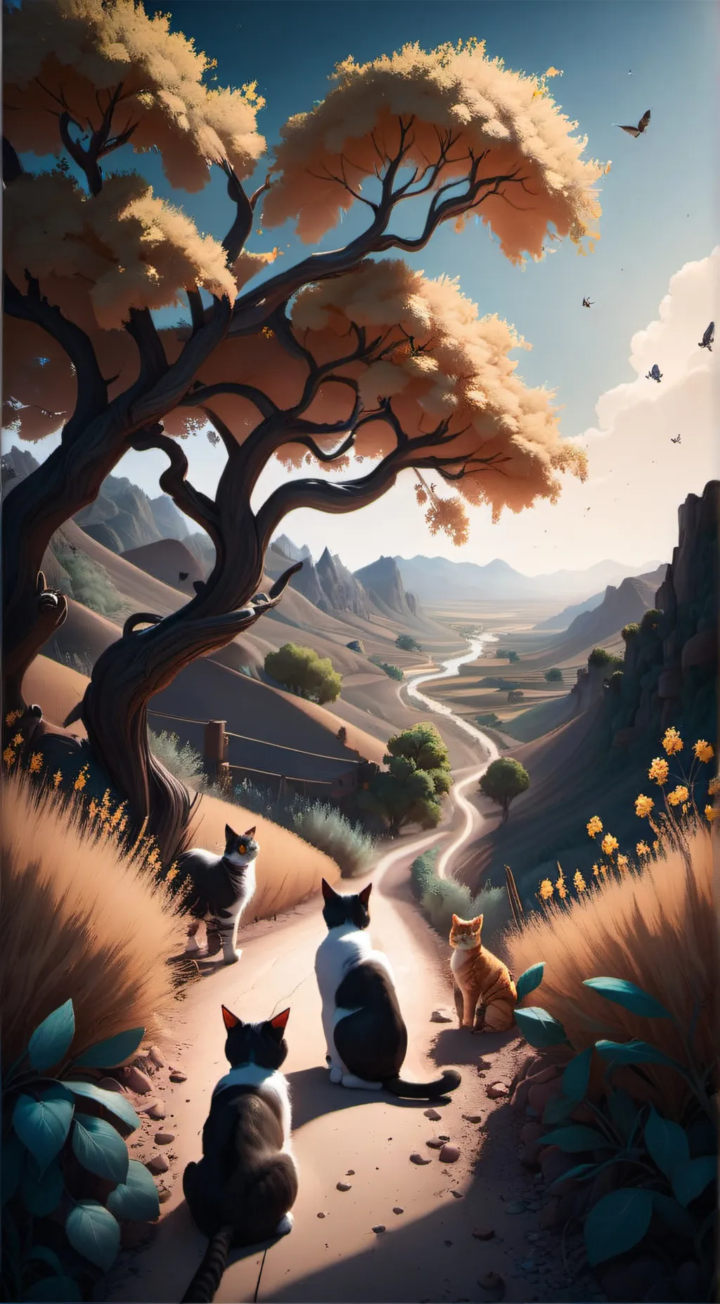 ai character: Thunderclan background