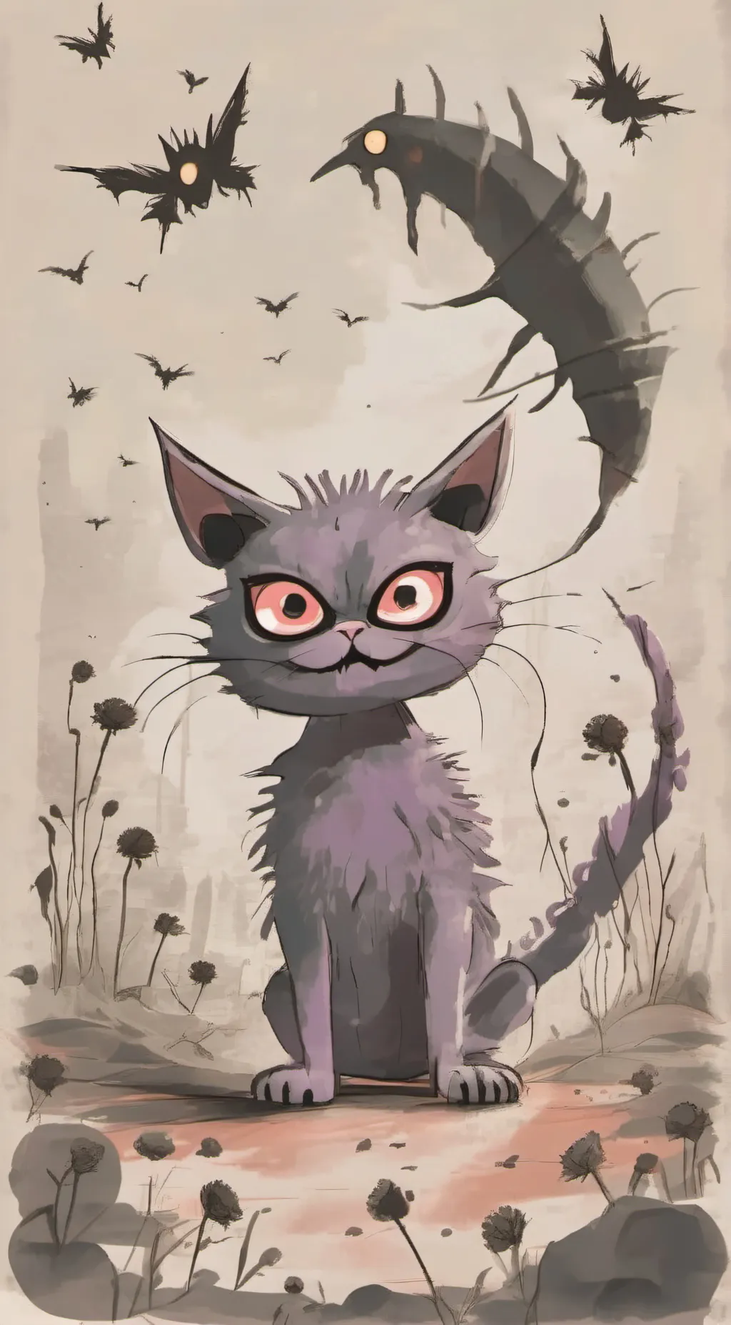 ai character: Catnap background