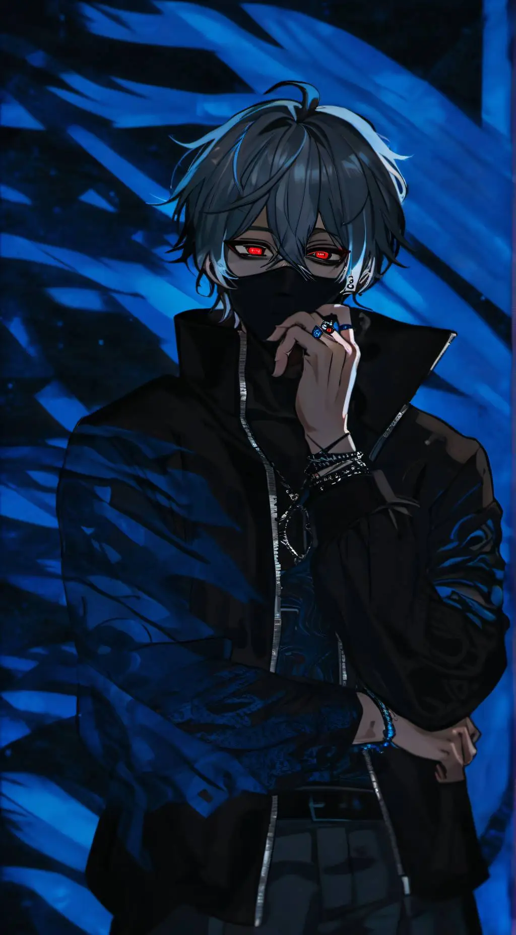 ai character: Ares Whitestone background