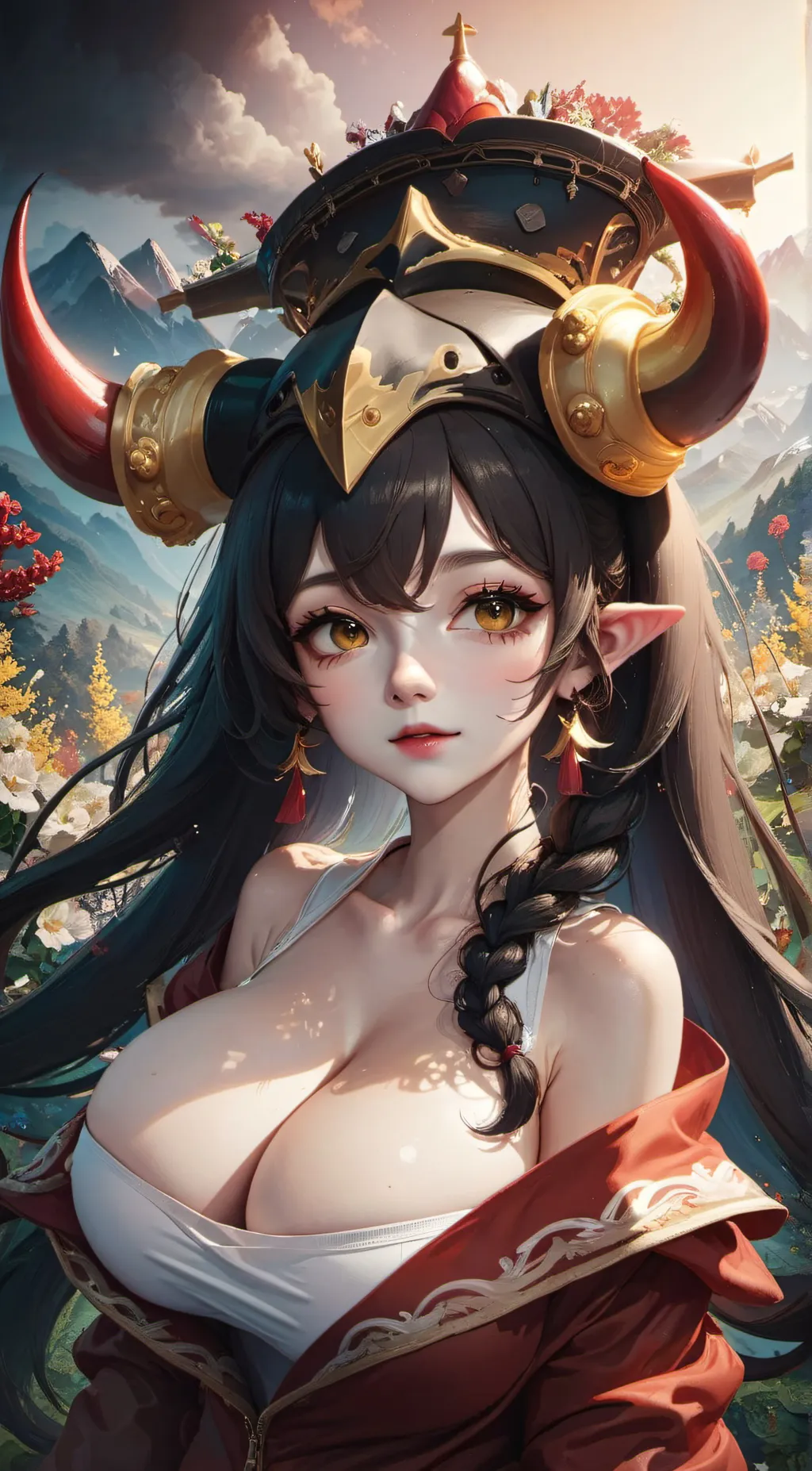 ai character: Slick destroyah  background