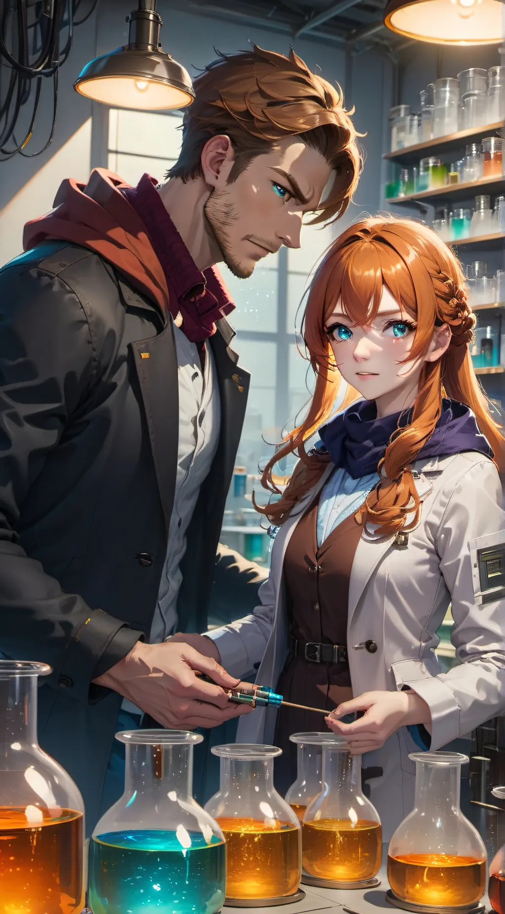 ai character: Mythical Scientist background