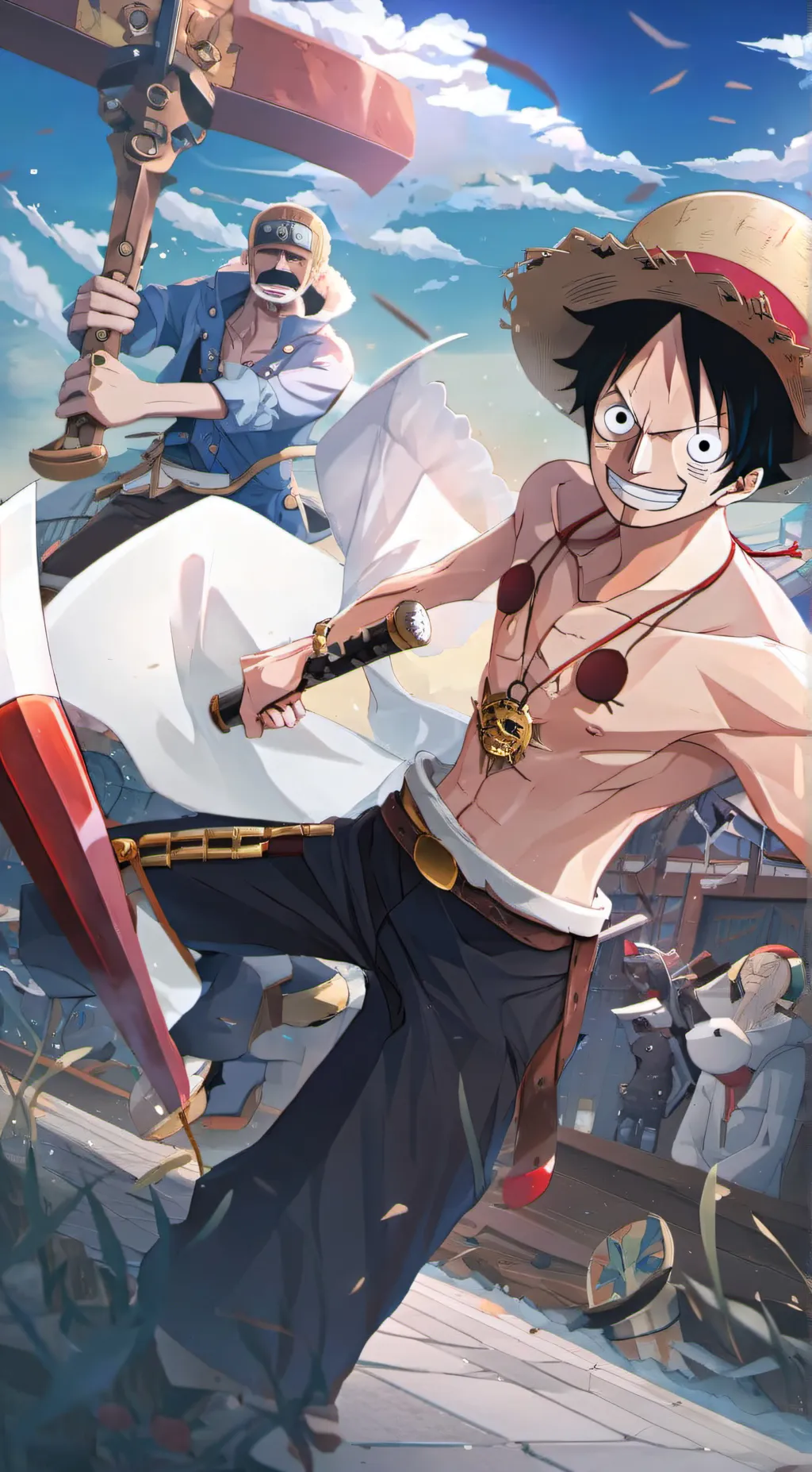 Talkie AI - Chat with monkei't Luffy