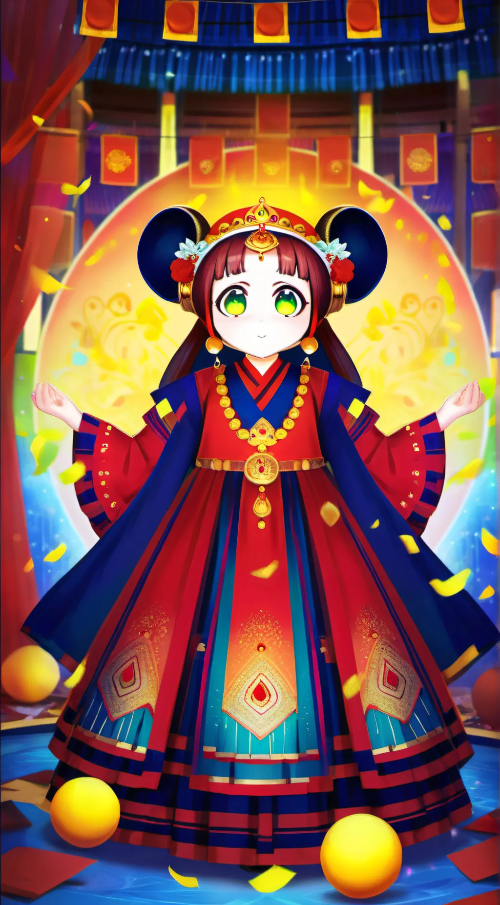 ai character: pomni background