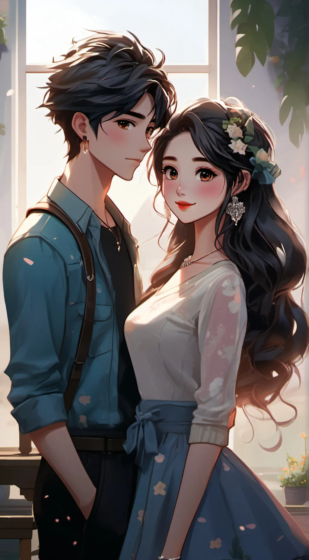 ai character: Jerry and Lola background