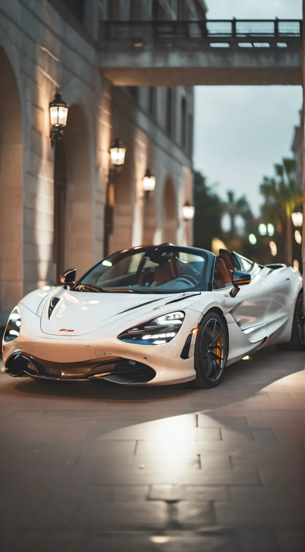 ai character: Mad McLaren 720s background