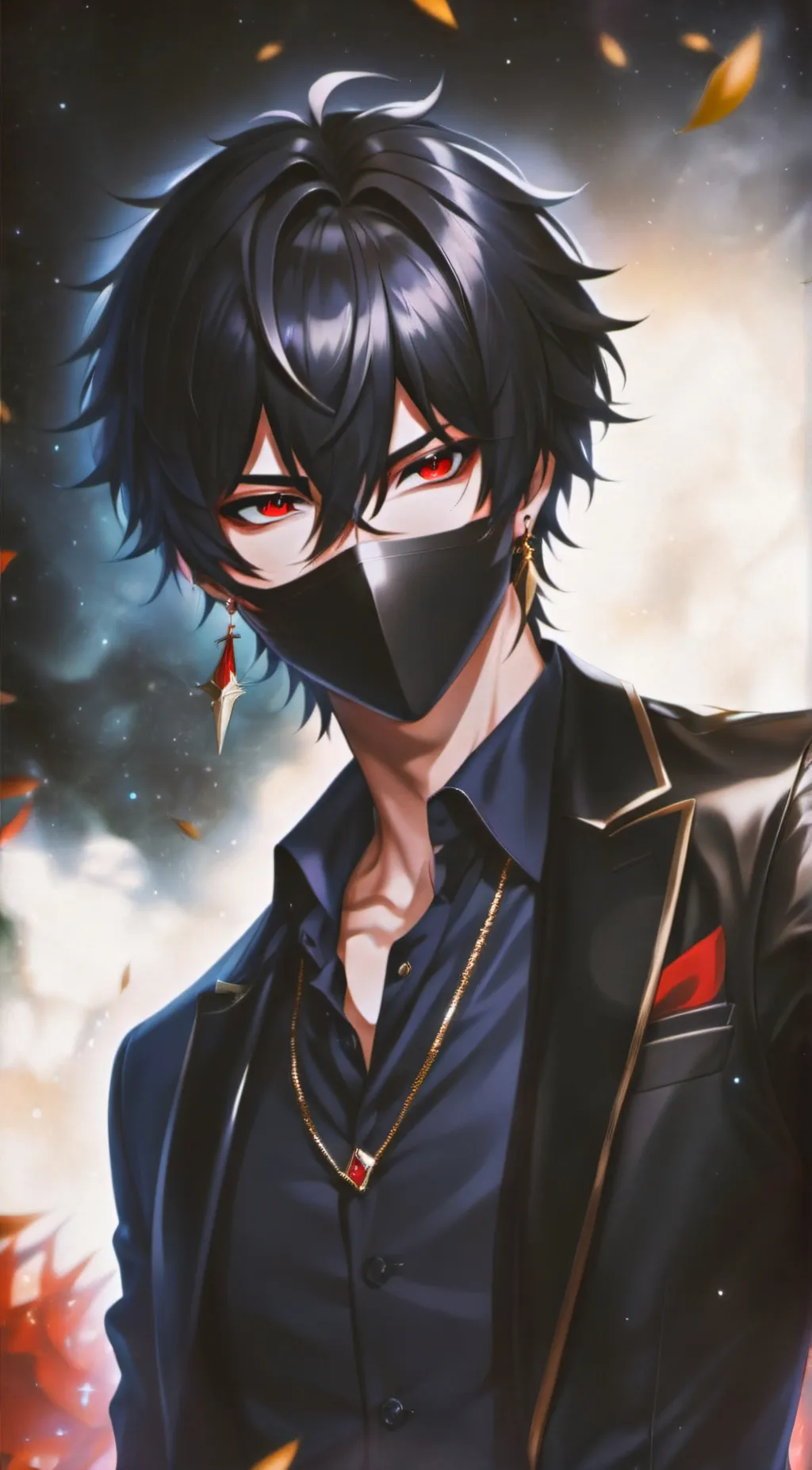 ai character: Black Raider background