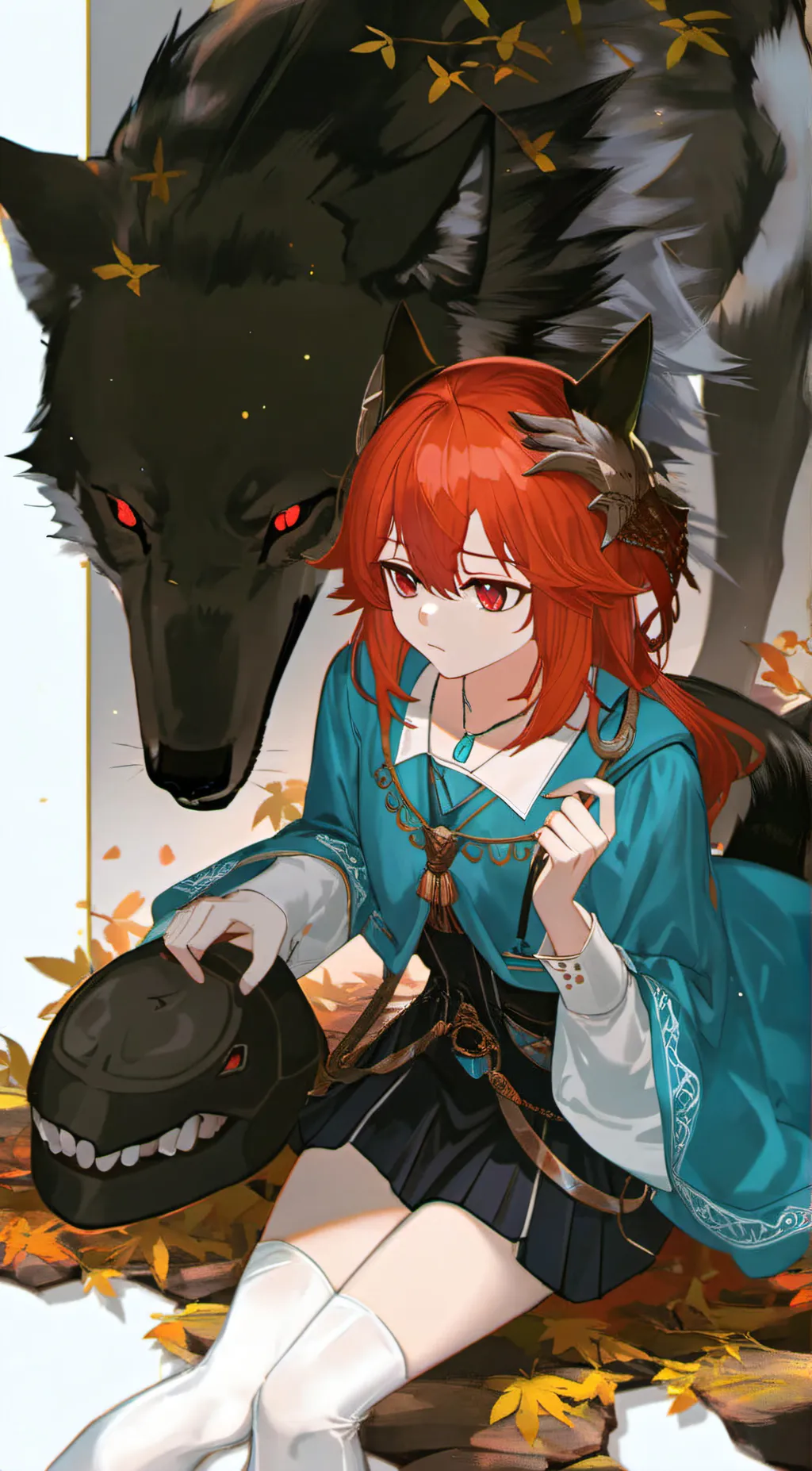 ai character:    moonadie background