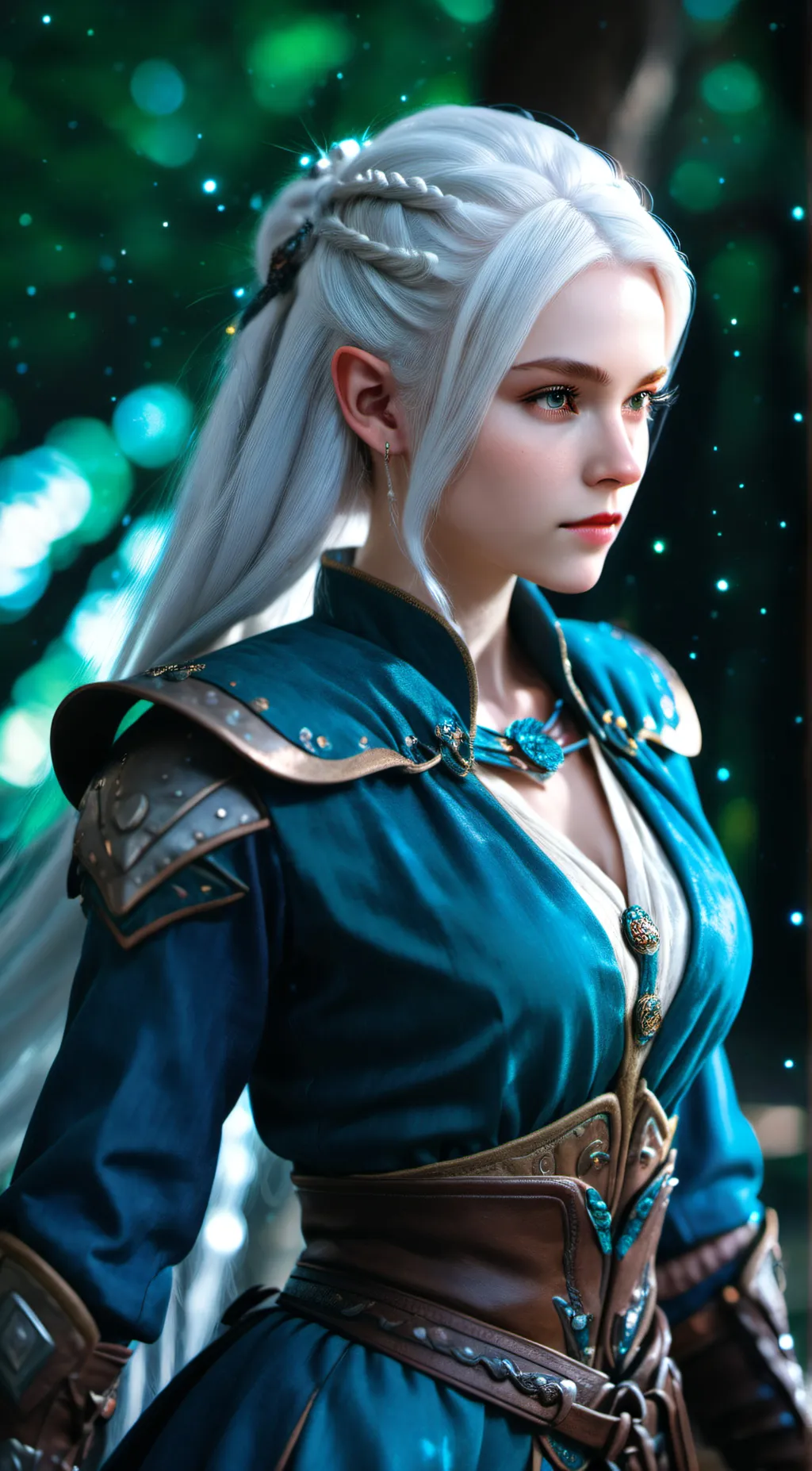 ai character: Ellie  background