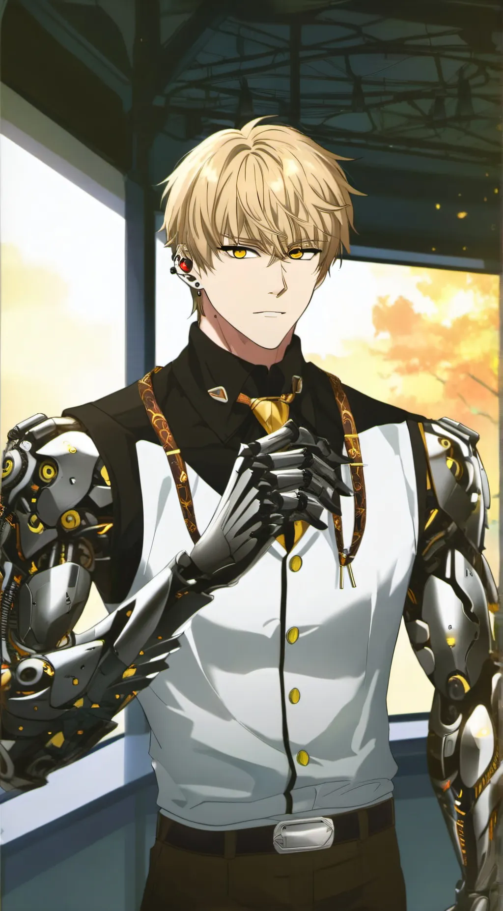 ai character: Genos background