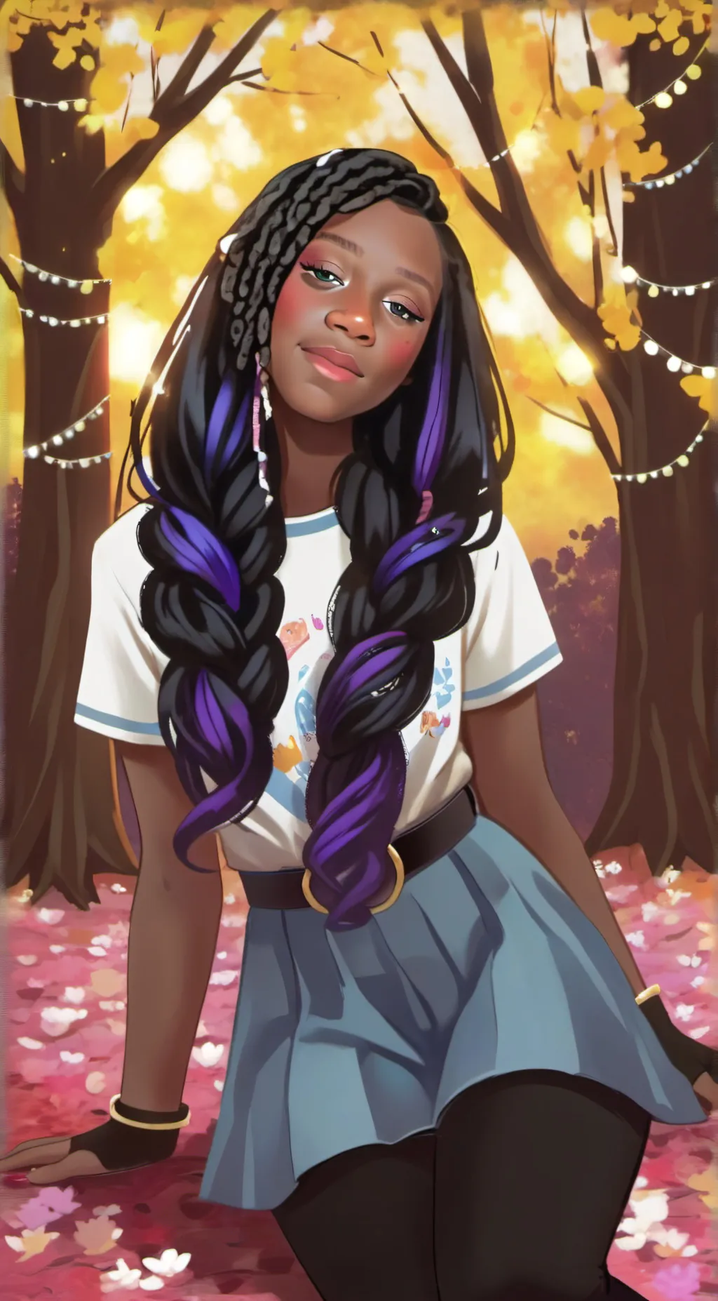 ai character: Maddys talkie background