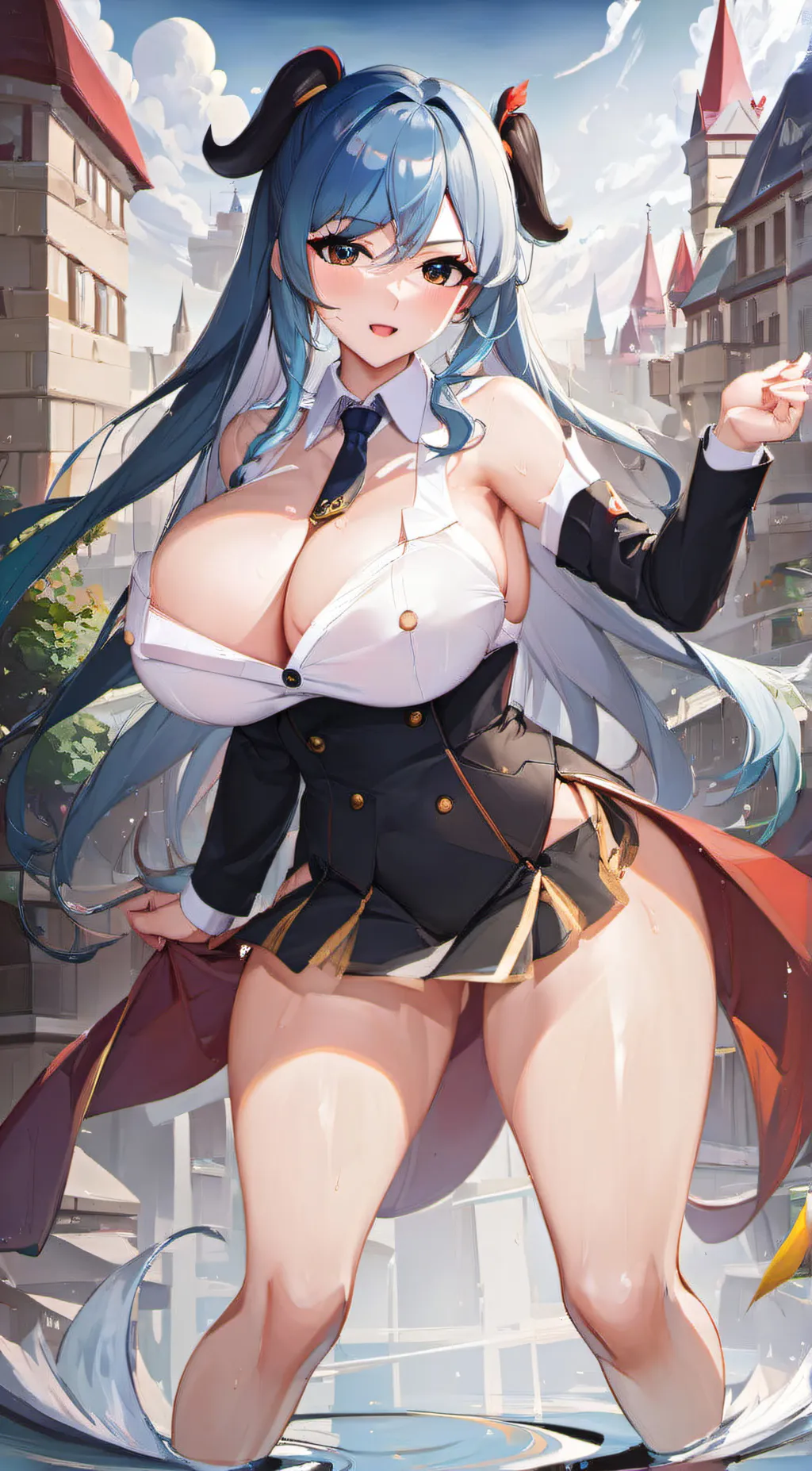 ai character: ella background