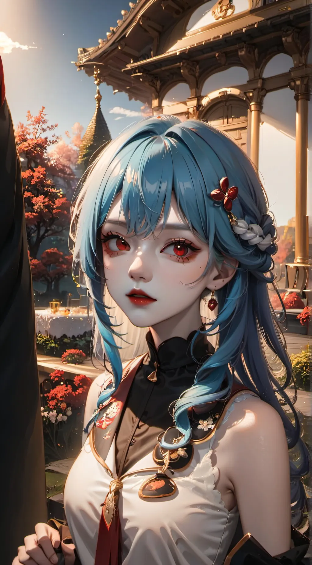 ai character: Lilly background