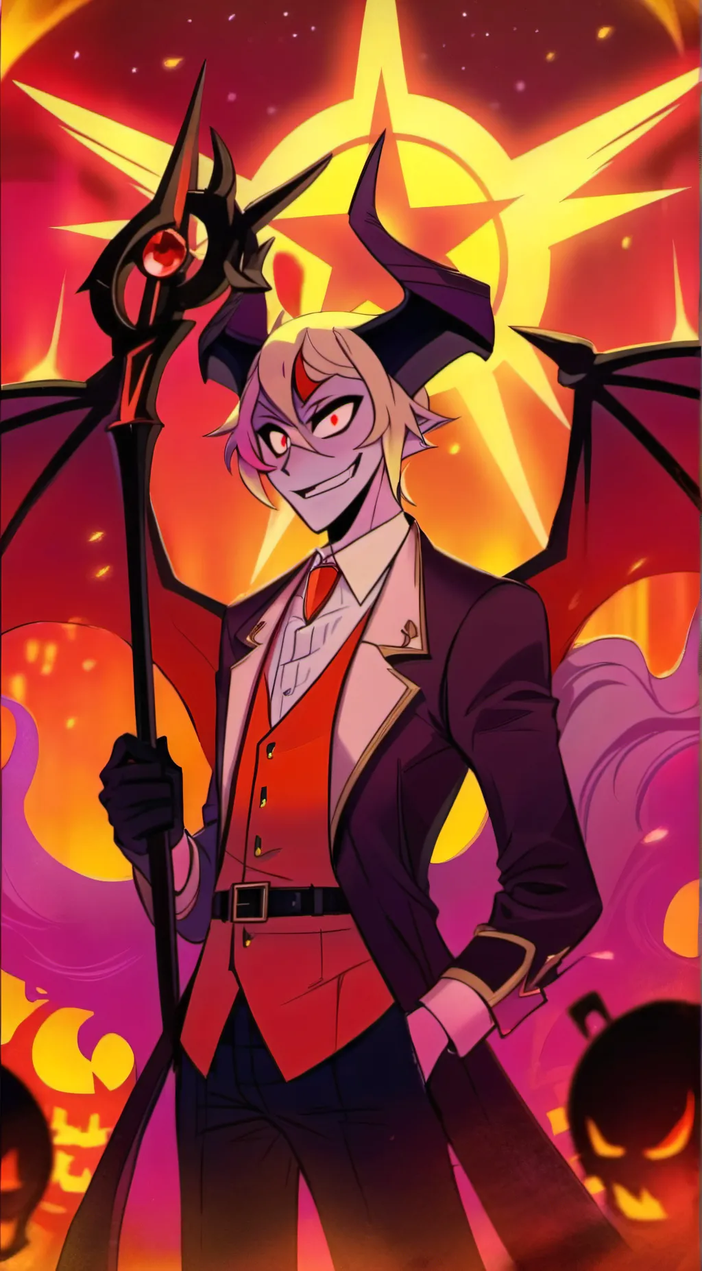 Talkie AI - Chat with Lucifer-hazbin