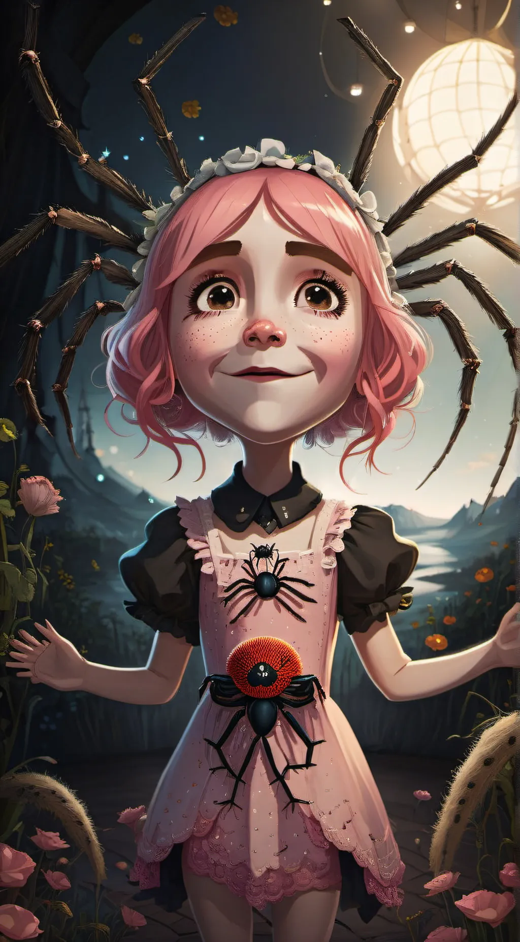 ai character: Mommy long legs background