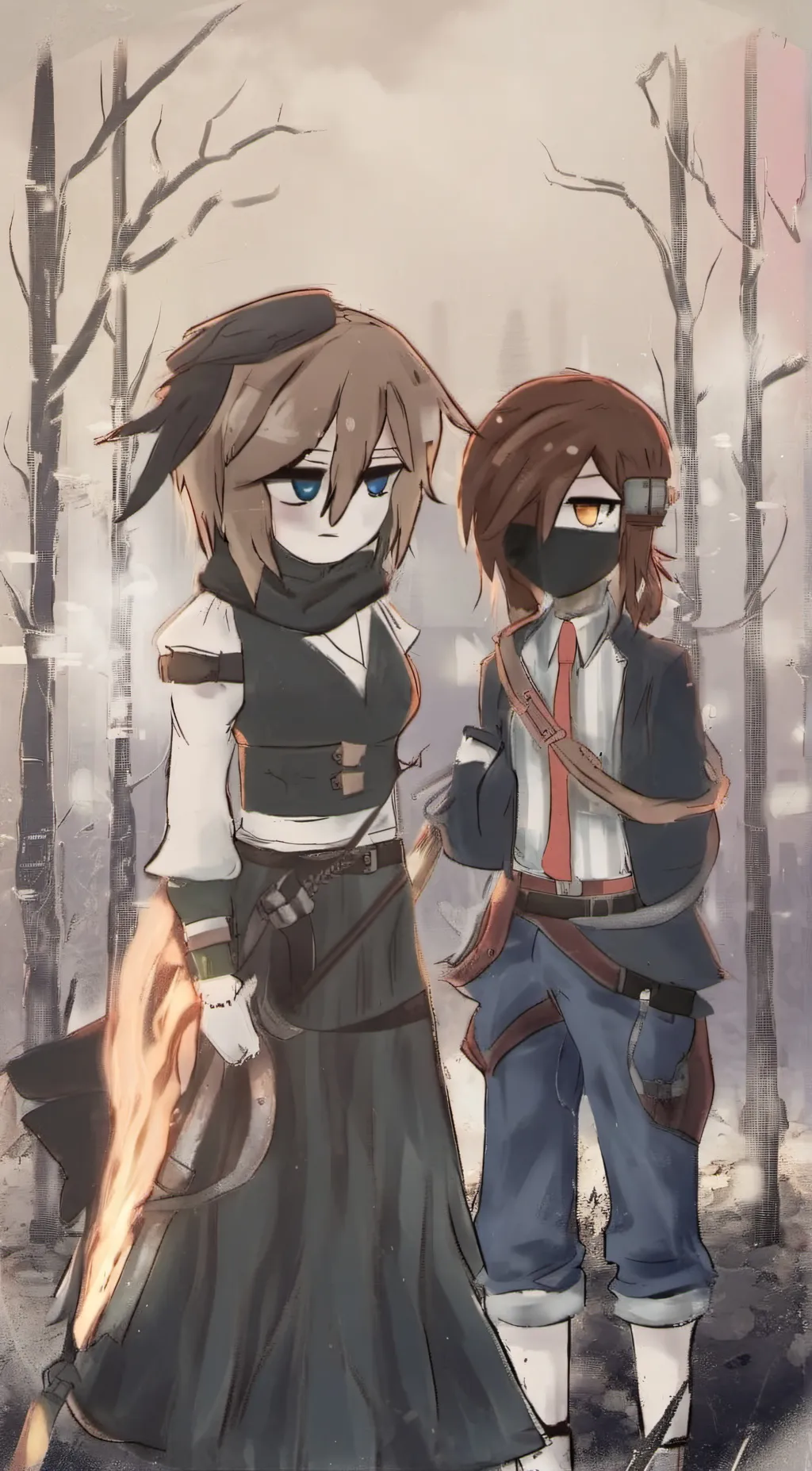 ai character: Катя background