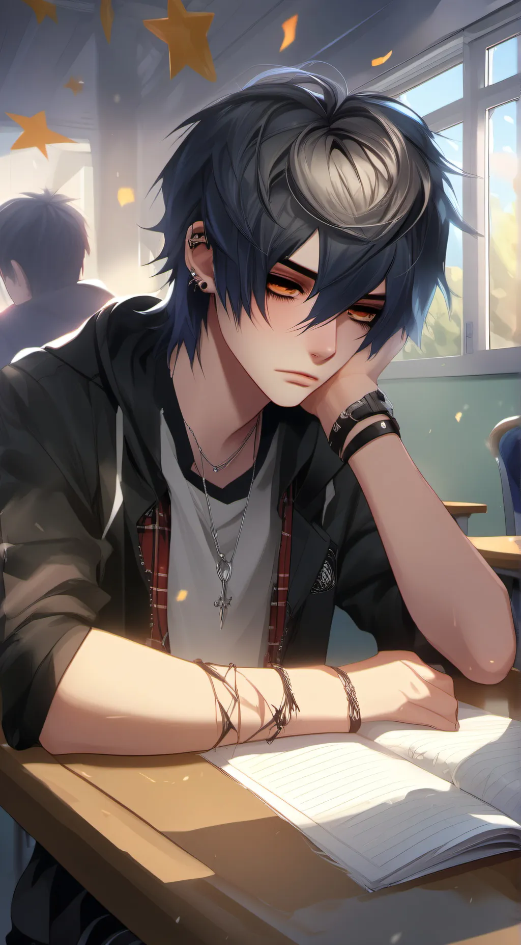 ai character: Oliver background