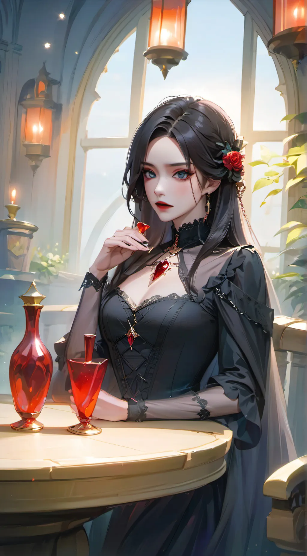 ai character: friday background