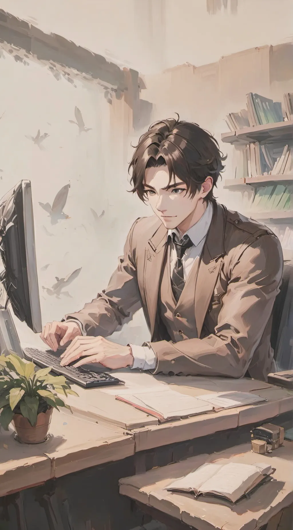 ai character: Tommy background