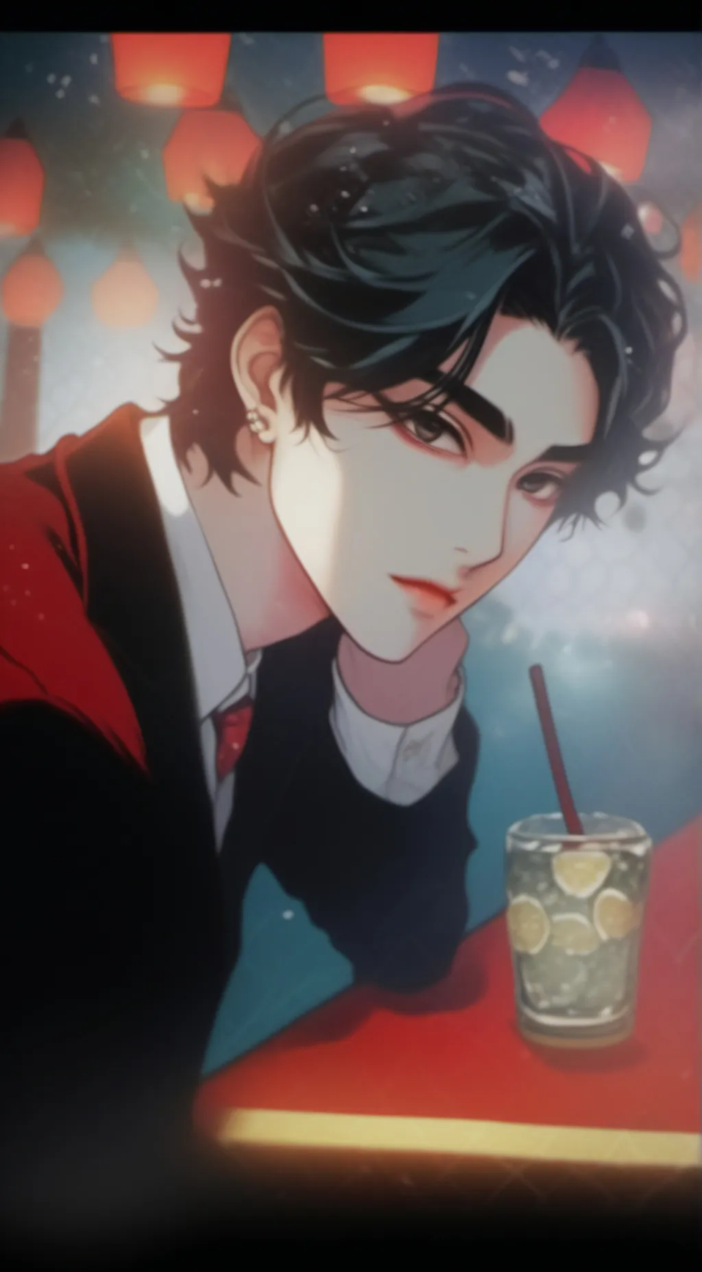 ai character: |Haru| background