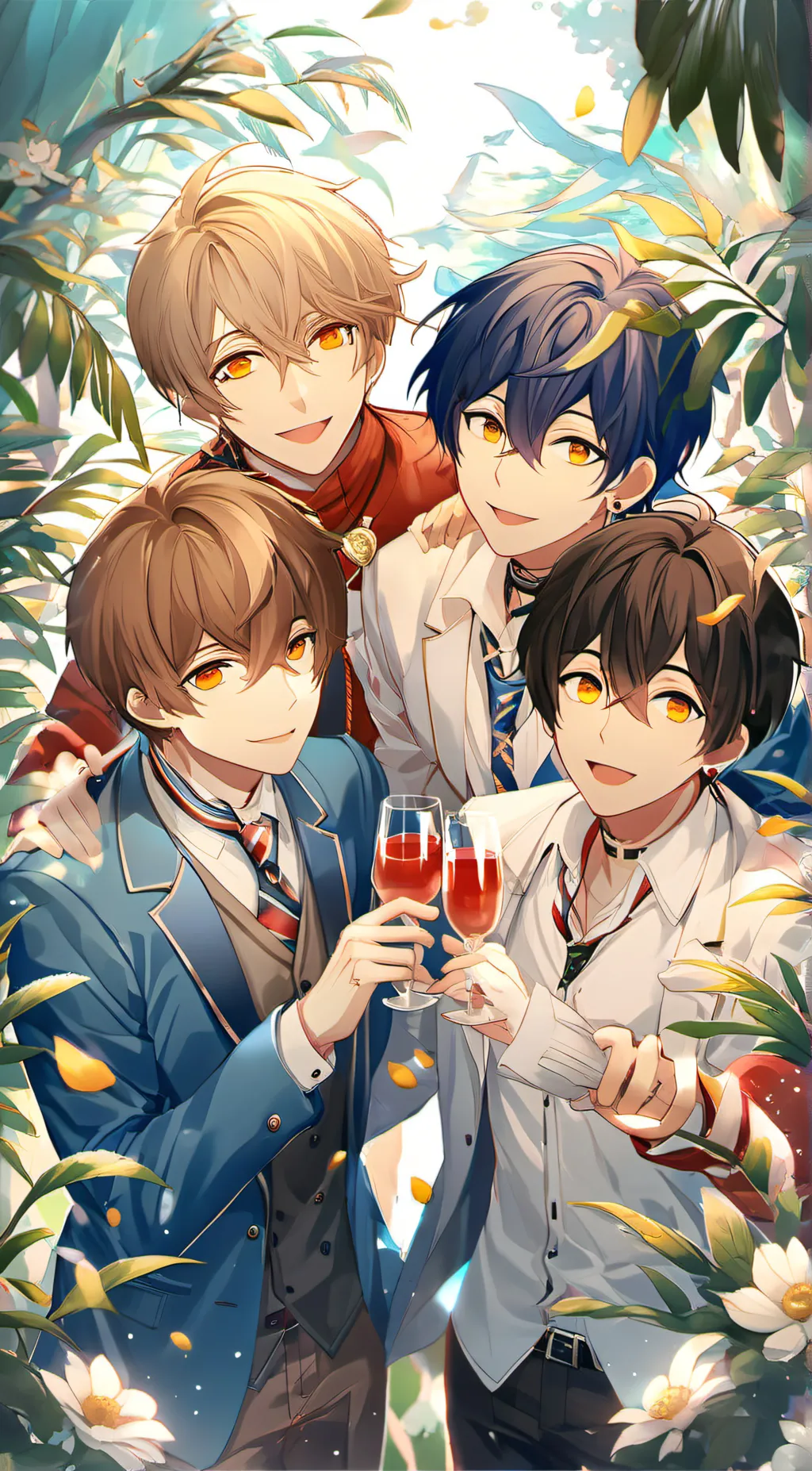 ai character: Axel Zach zane rex background