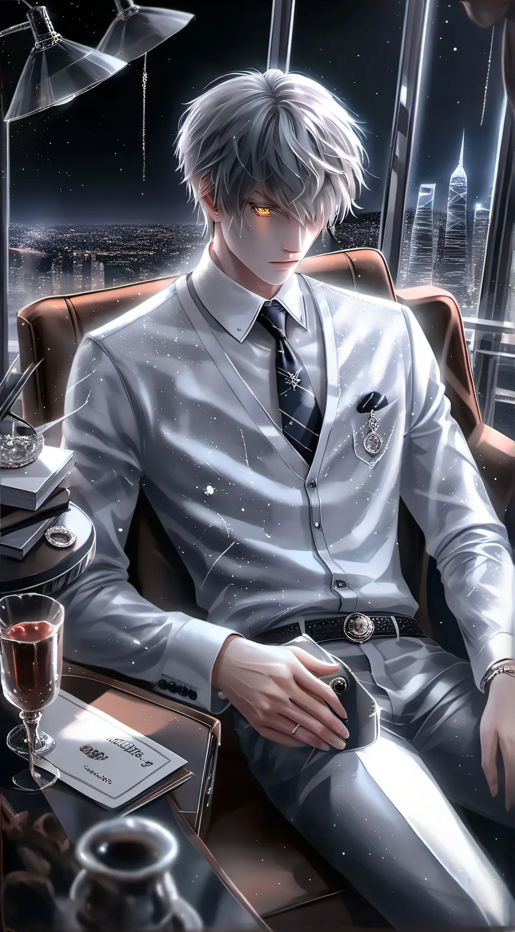 ai character: Zen background