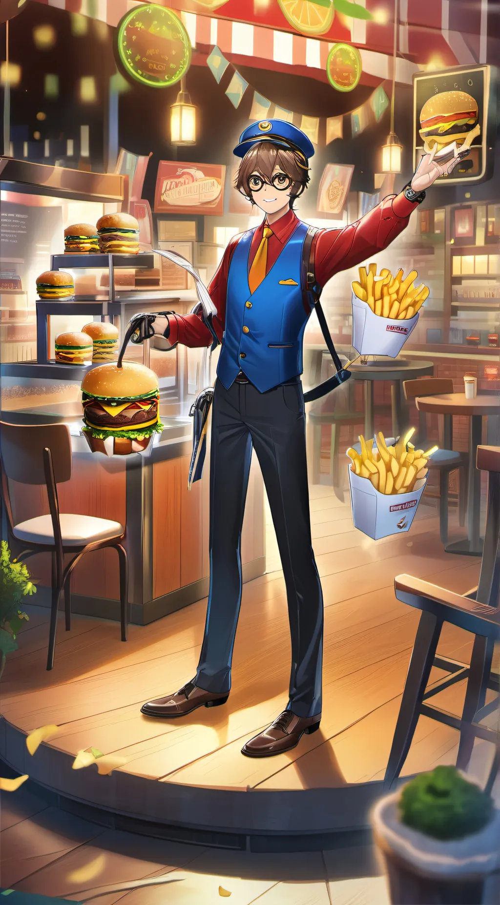 Talkie AI - Chat with Snappy's  burgers 