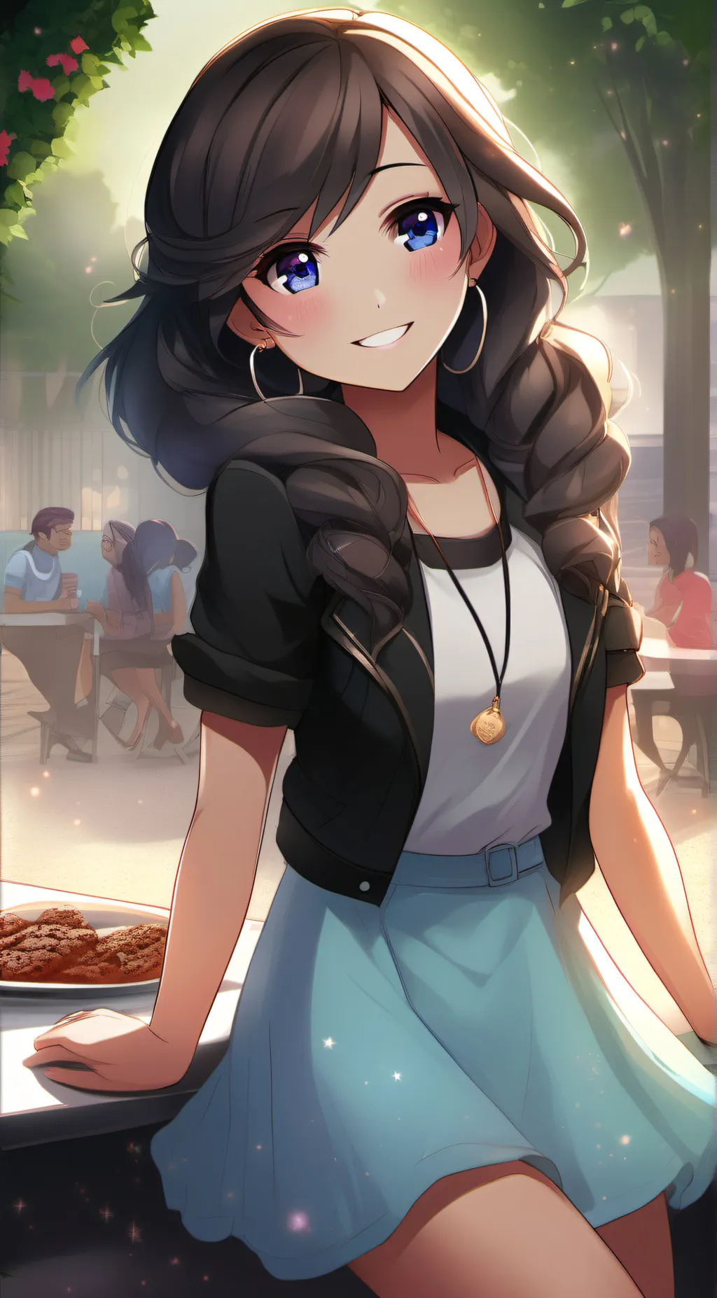 ai character: Shanzay background