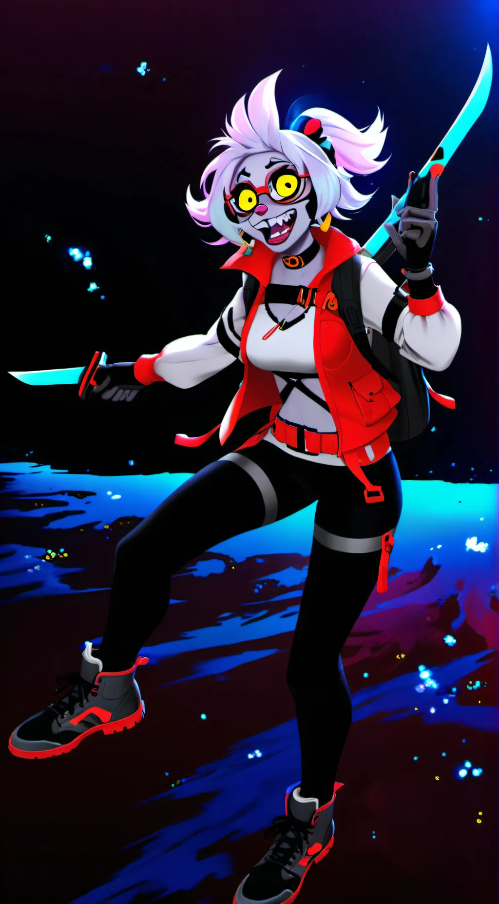 ai character: Roxy background