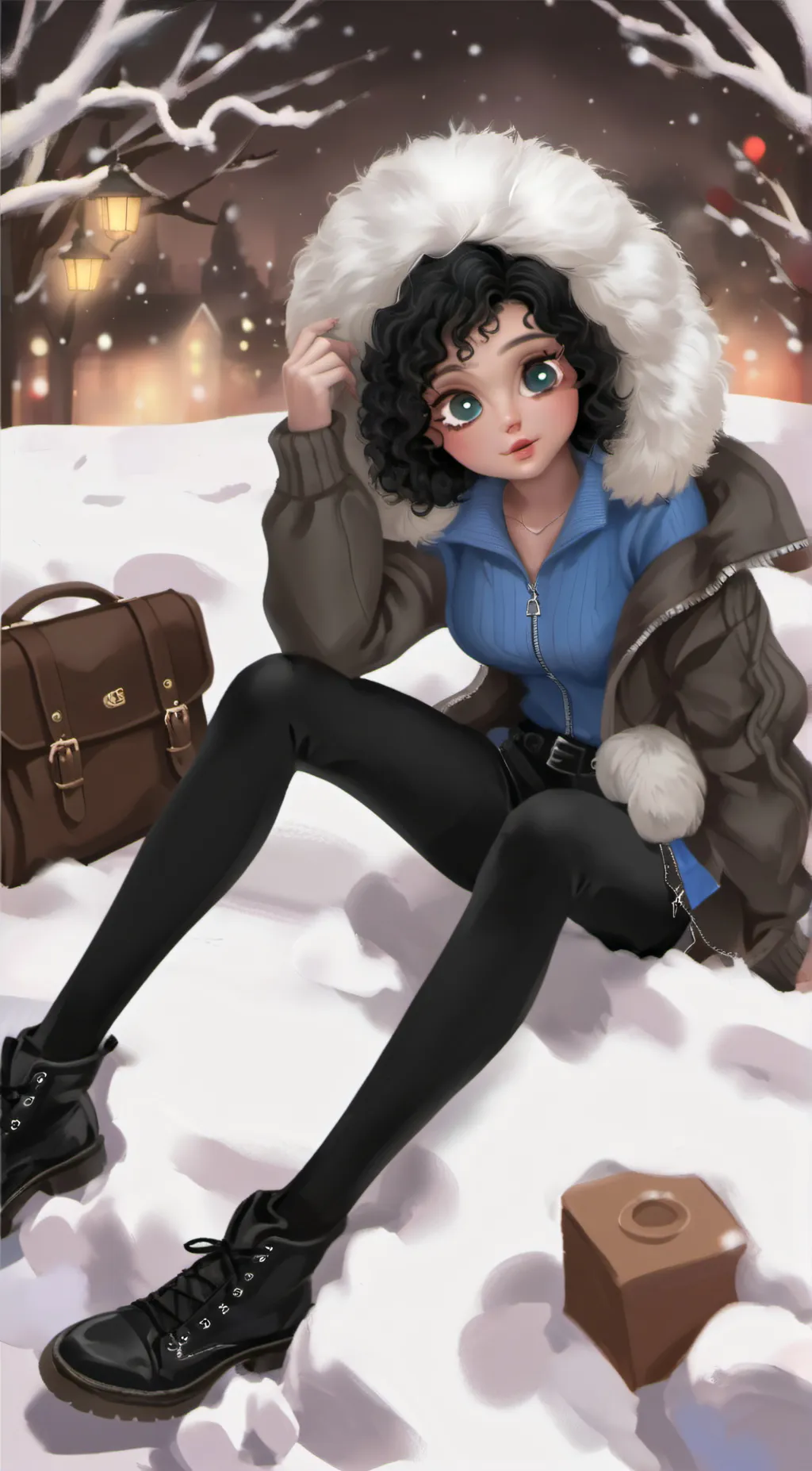 ai character: milly background