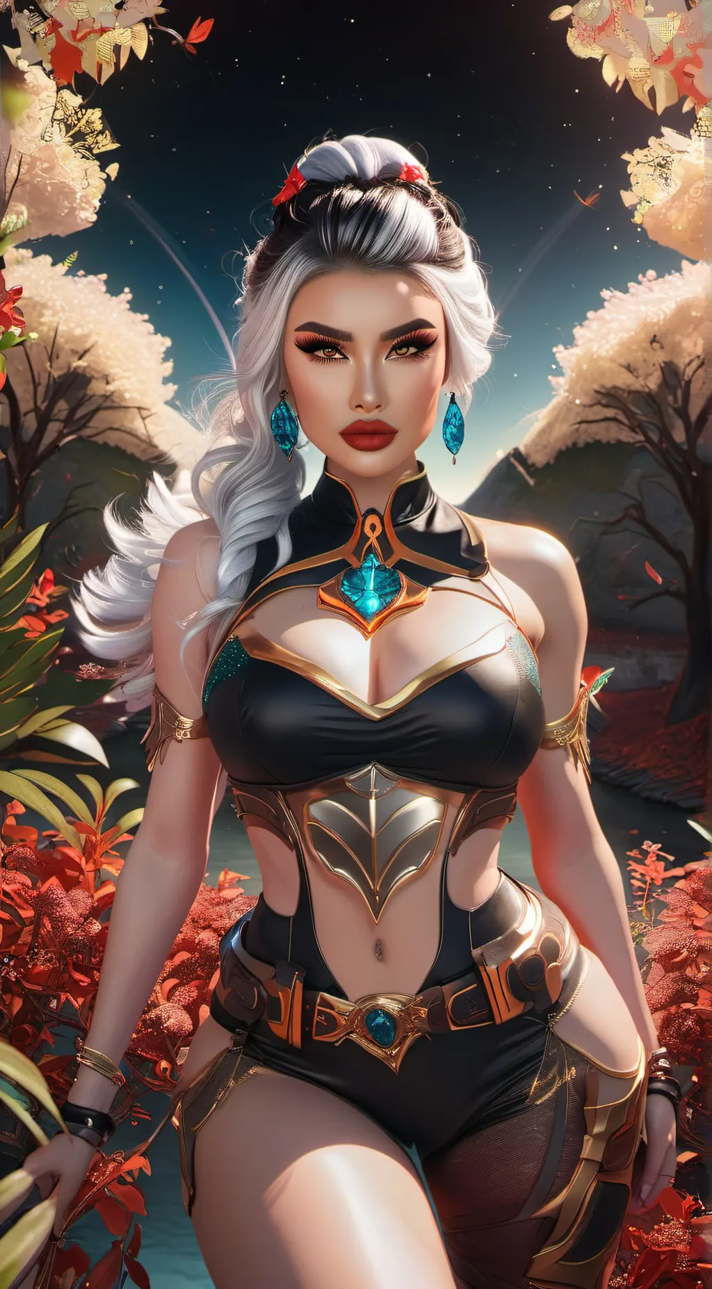 ai character: Angel  background