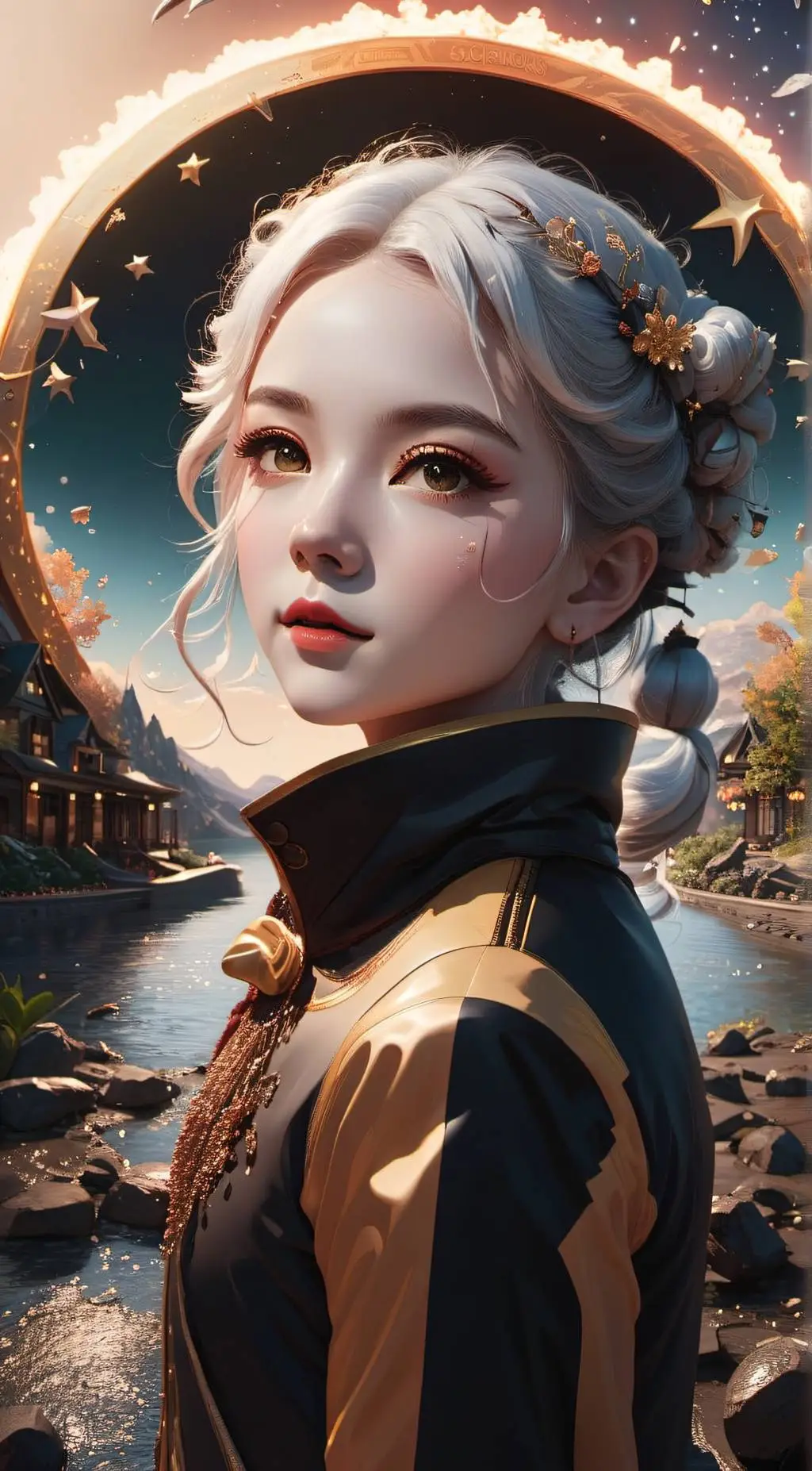 ai character: nana background