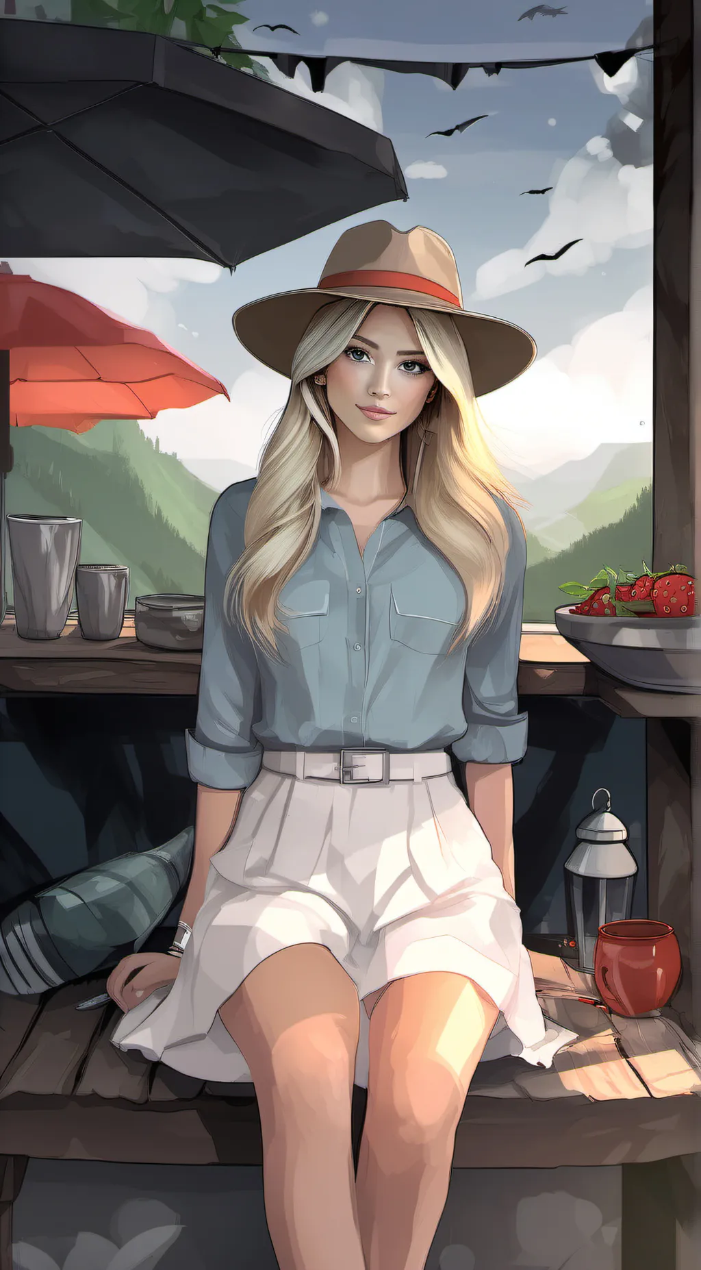 ai character: emily dobson background