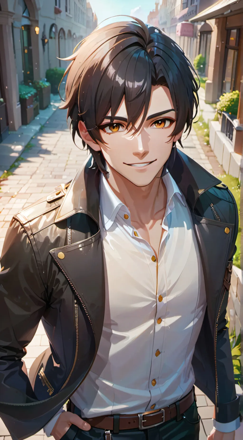 ai character: Kai background