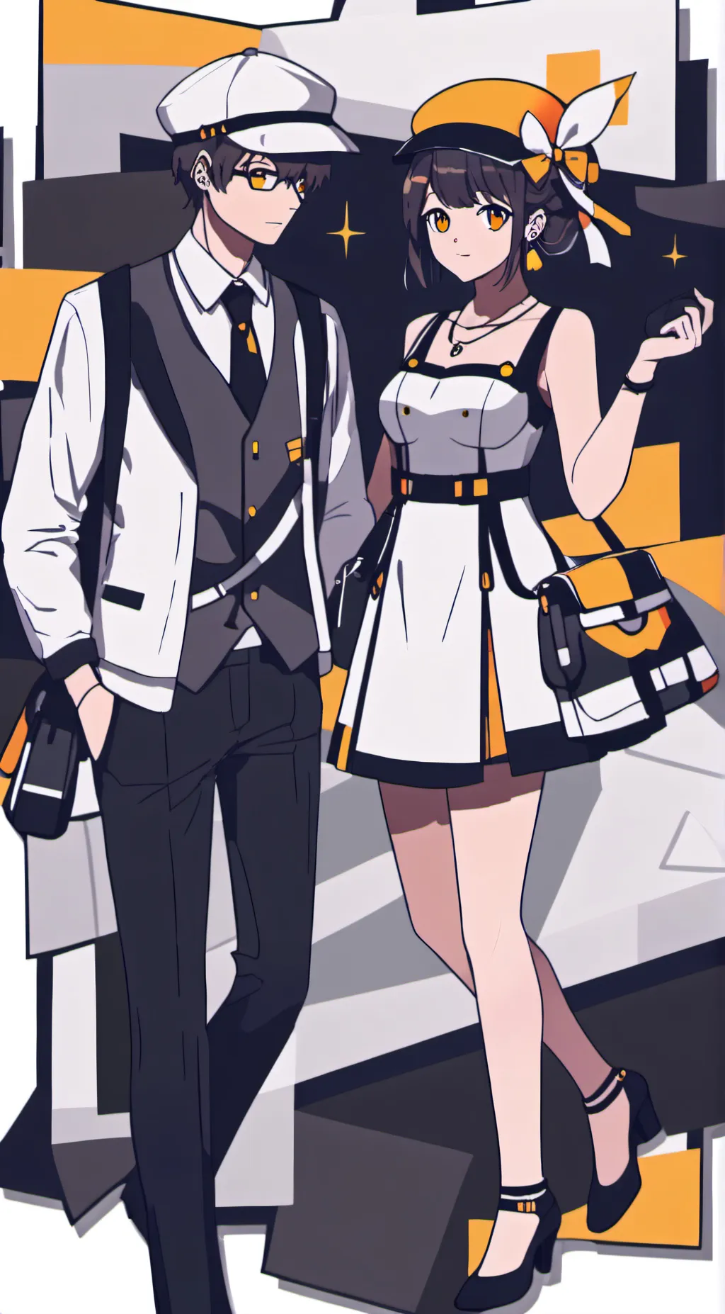 ai character: lis and jake  background