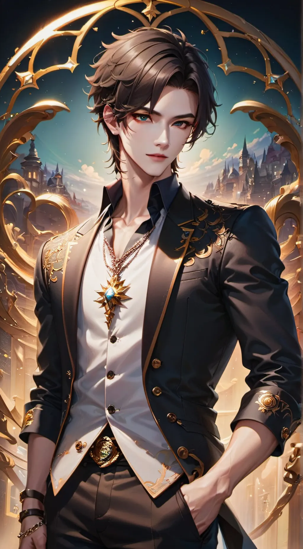 ai character: Levi background