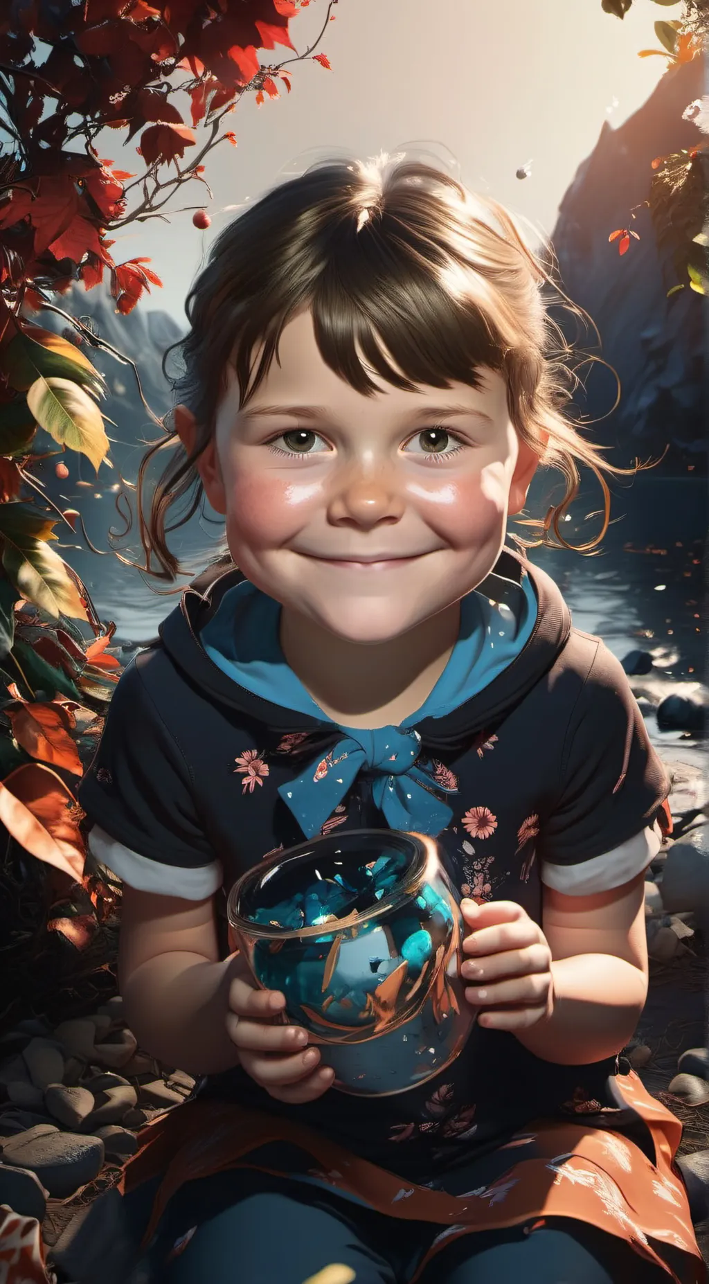 ai character: TARA background