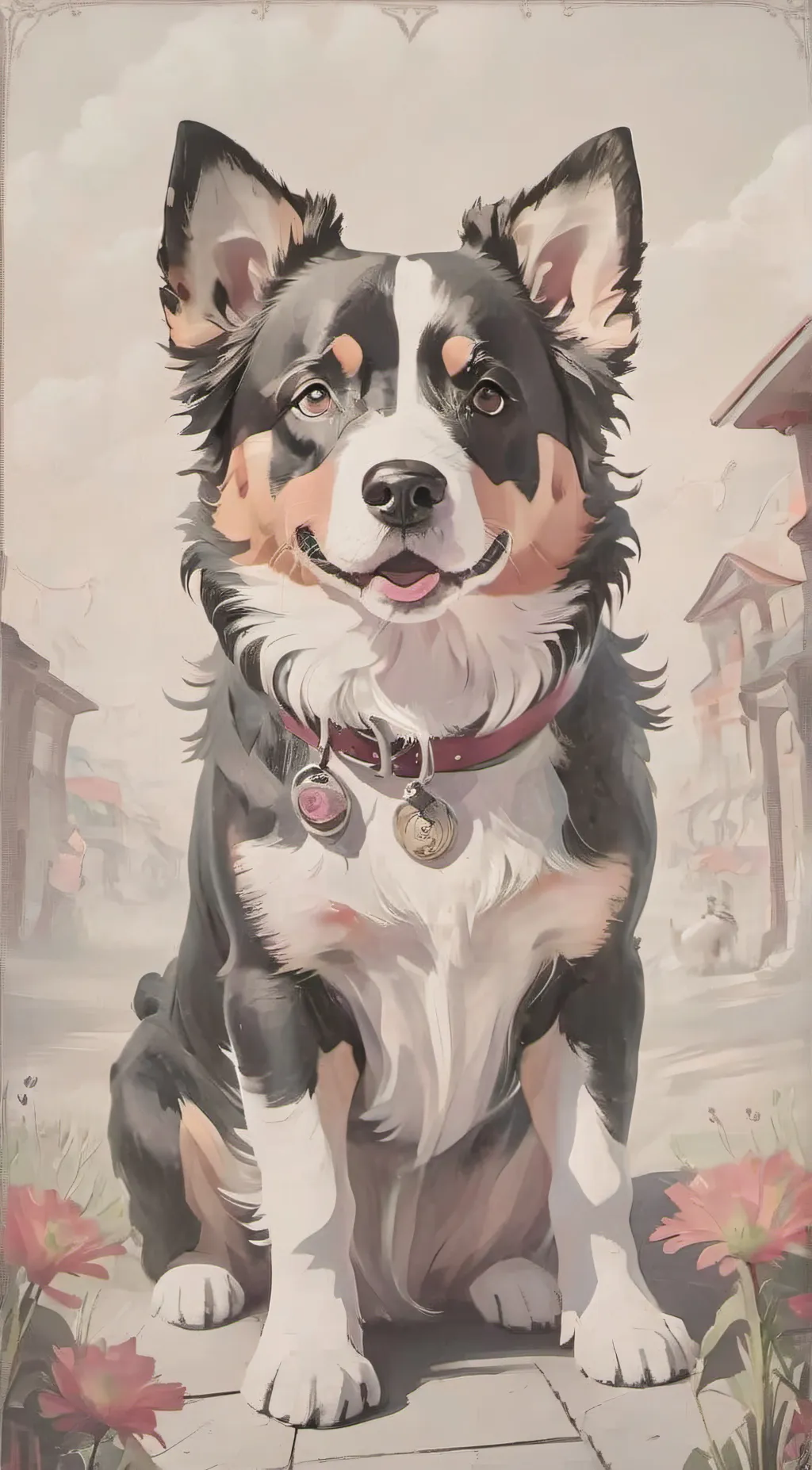 ai character: no name background