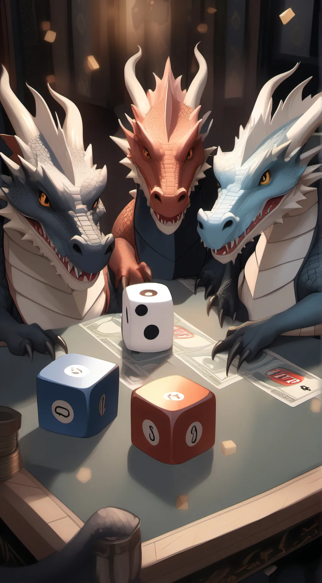 ai character: The jade winglet background