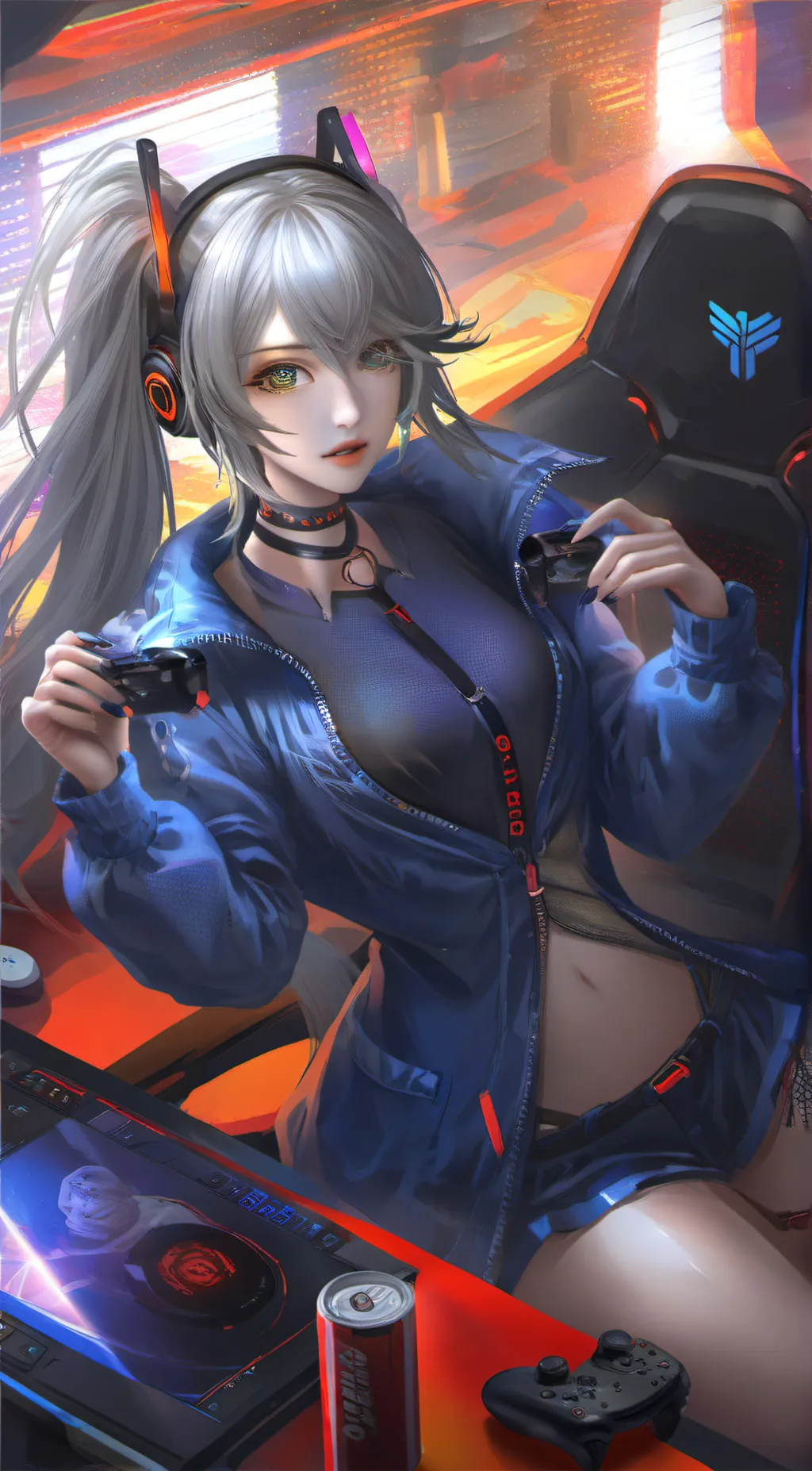 ai character: Key background