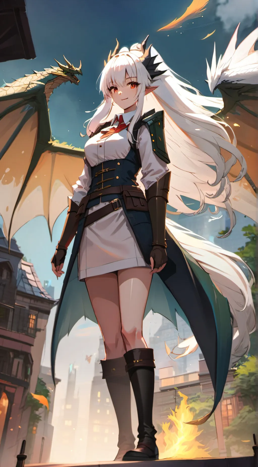 ai character: Cloud background