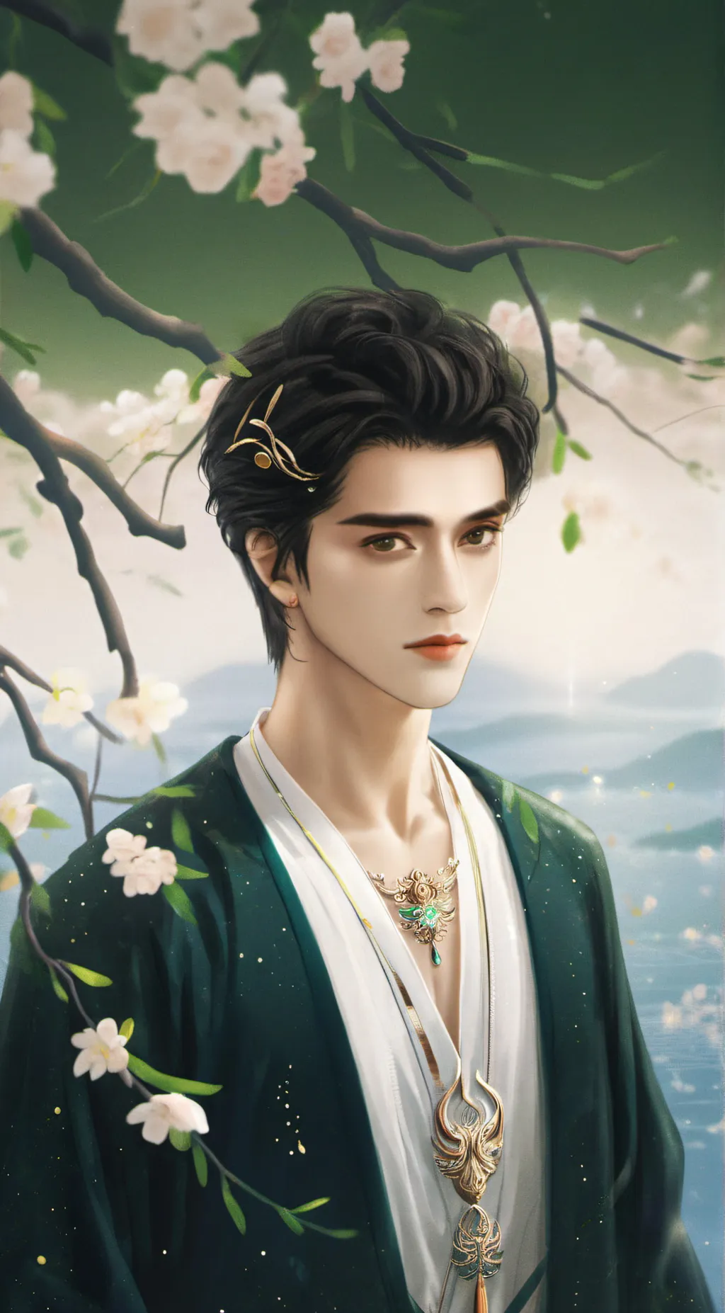 ai character: King Andrew  background