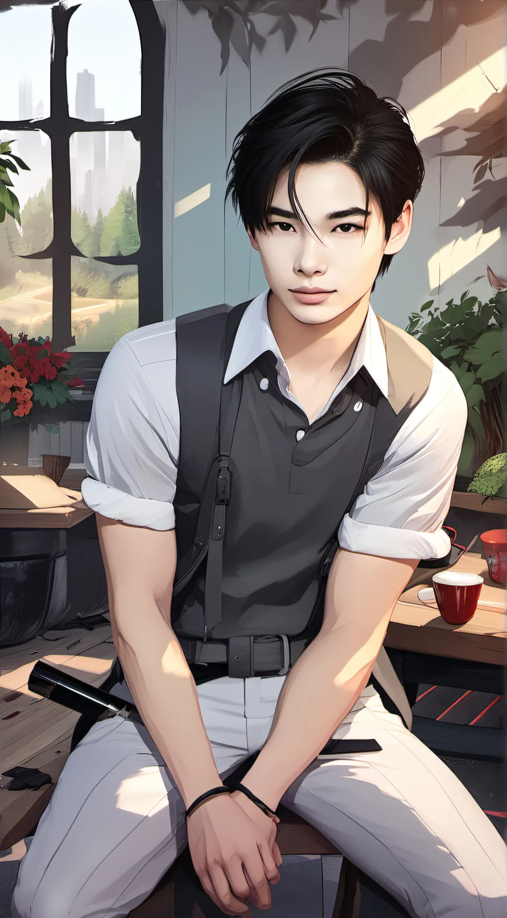 ai character: niki background