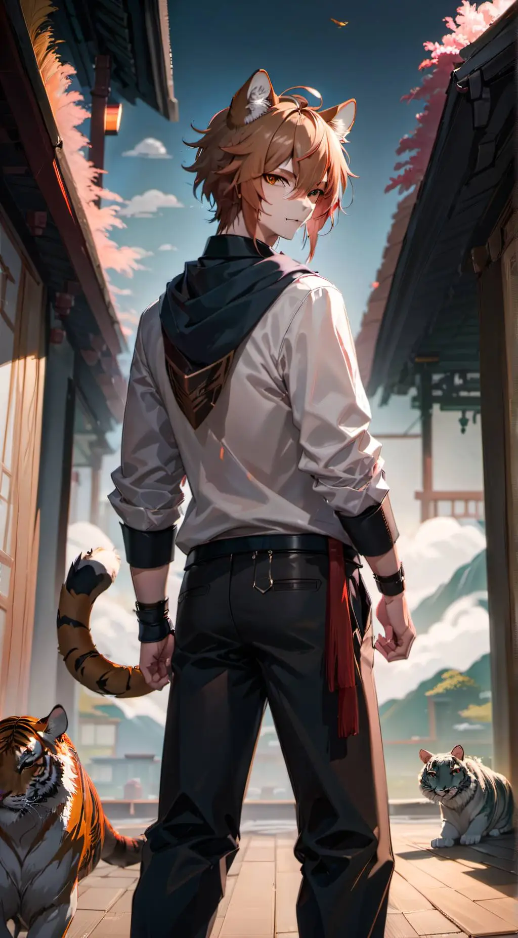 ai character: Tyler background