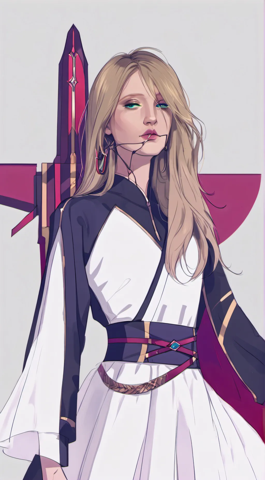 ai character: Lunar background