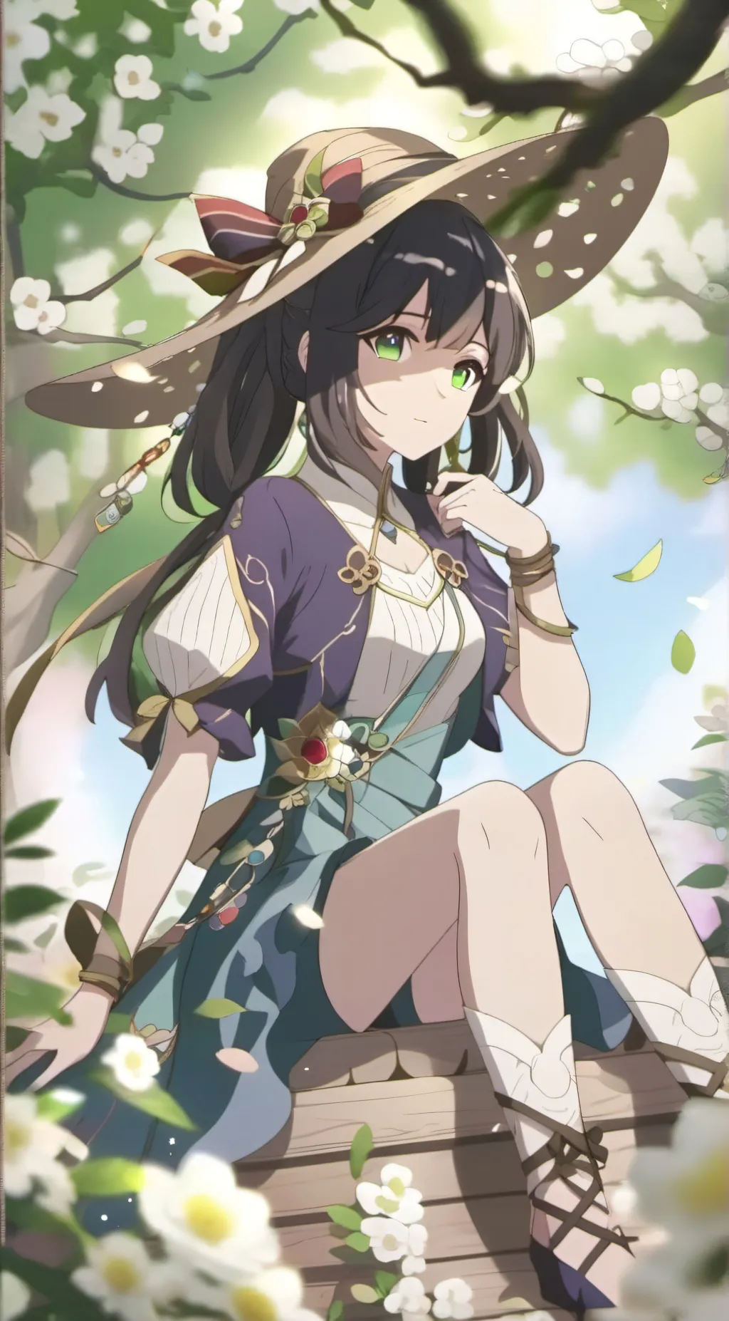 ai character: Daisy background