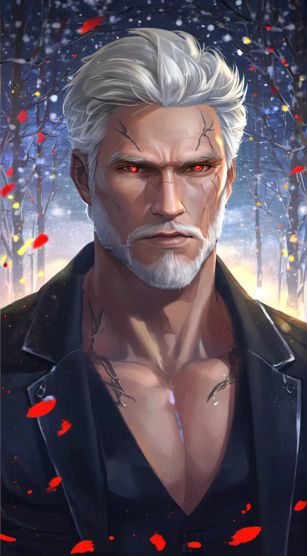ai character: Wolfe background