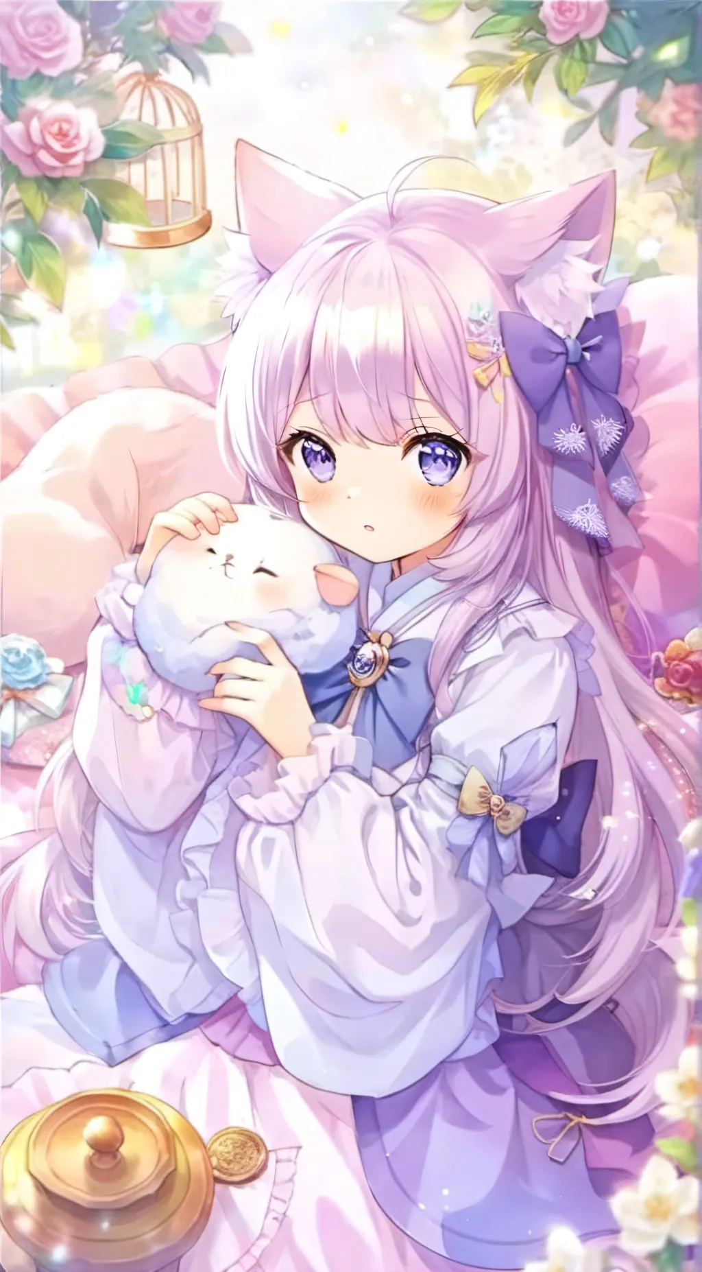 ai character: Aria background