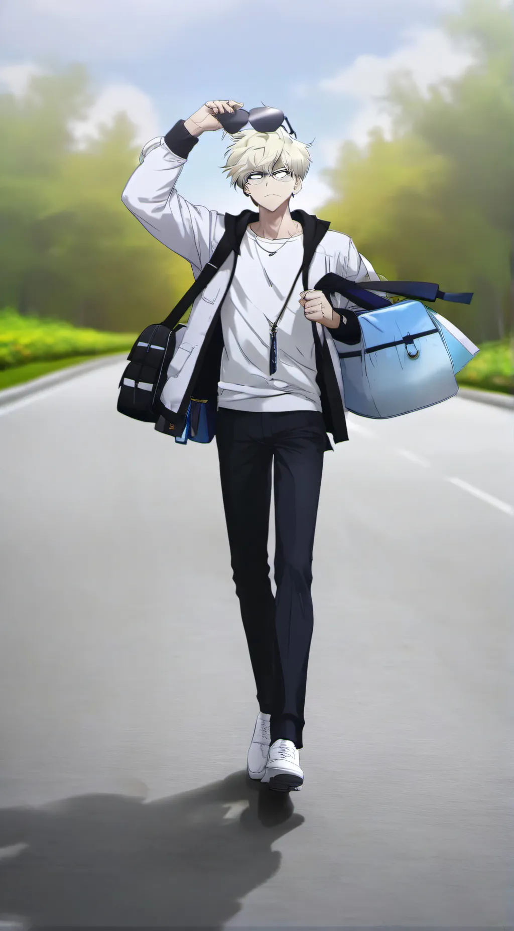 ai character: Bakugo background