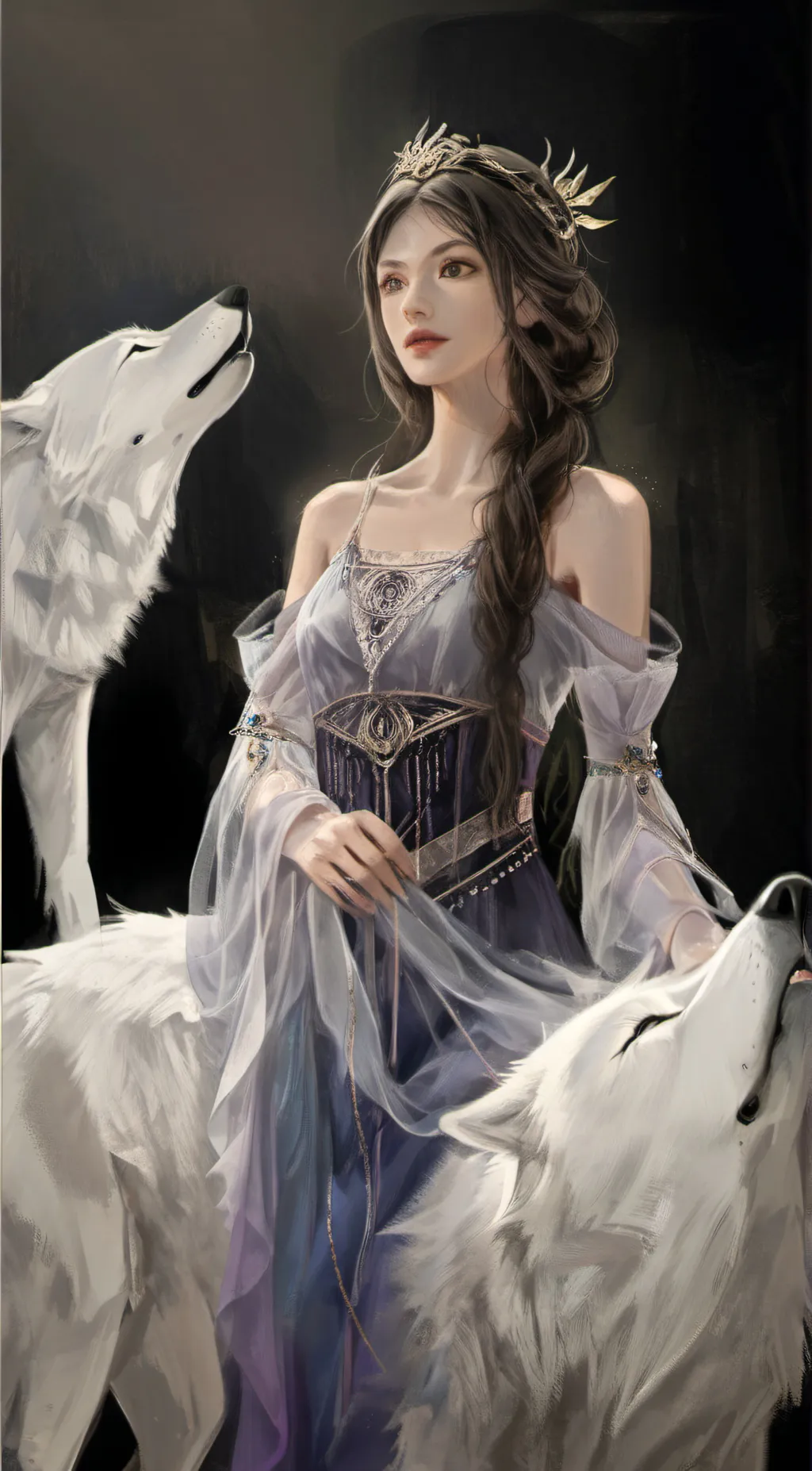 ai character: Aria background