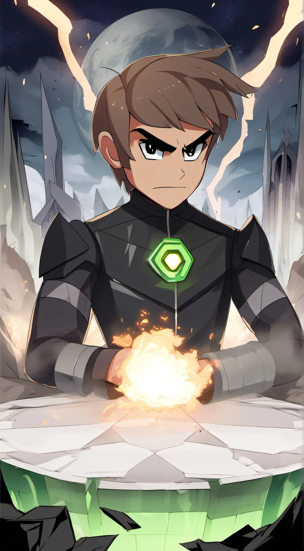 ai character: ben. exe  background